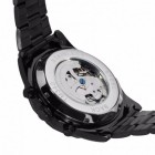 Мужские механические часы Winner Timi Skeleton Black (TM340)