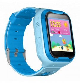 Умные детские часы-телефон с GPS трекером Smart Baby Watch Q403 Голубой
