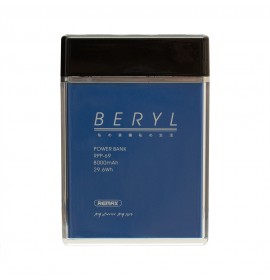Портативный аккумулятор Power Bank REMAX RPP-69 BERYL 8000 mAh Blue